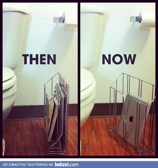 Toaleta dawniej i dziś