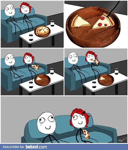 Ostatni kawałek pizzy