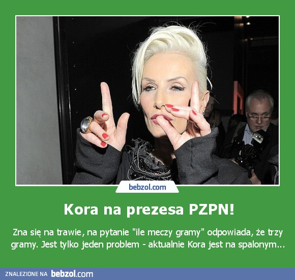 Kora na prezesa PZPN!