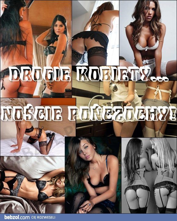 Drogie kobiety, noście seksowne pończochy!
