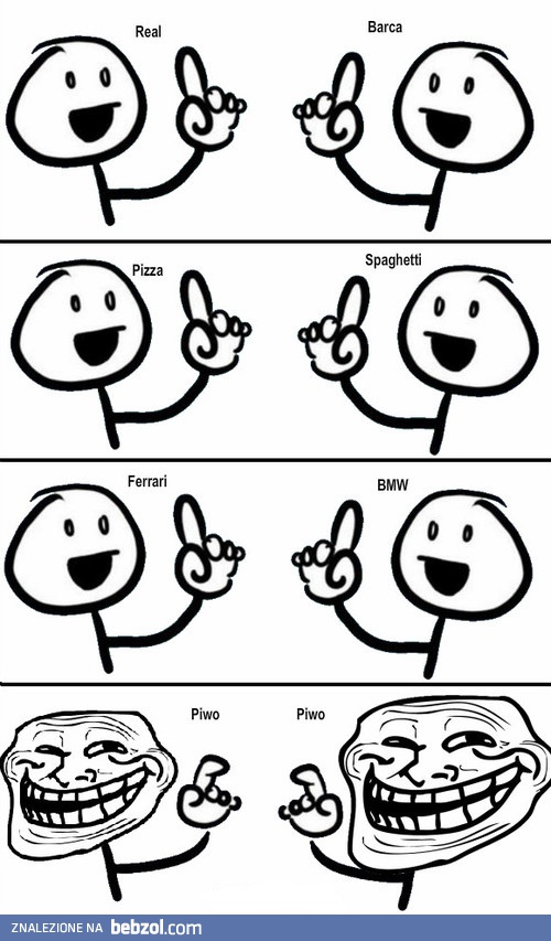 Co do jednego, to zawsze się zgodzimy!