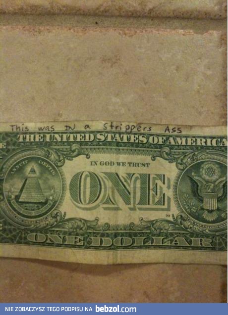 Właśnie dlatego nie lubię gotówki