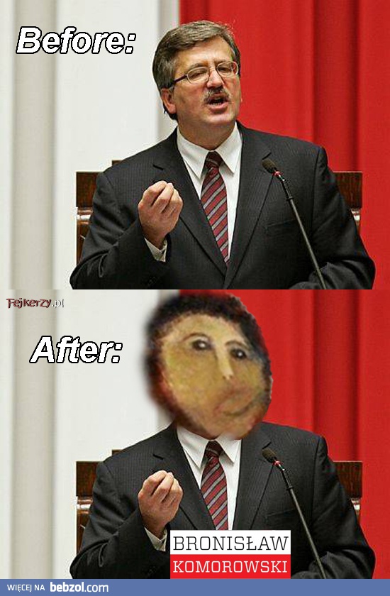 Bronisław Komorowski - renowacja