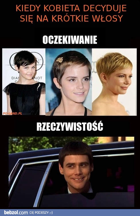 Kiedy kobieta decyduje się na krótkie włosy