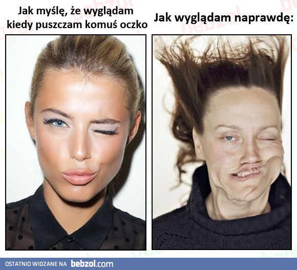 Kiedy puszczam komuś oczko