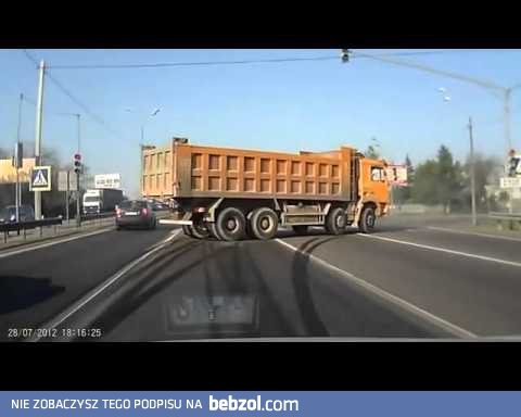 Bardzo przepisowy kierowca