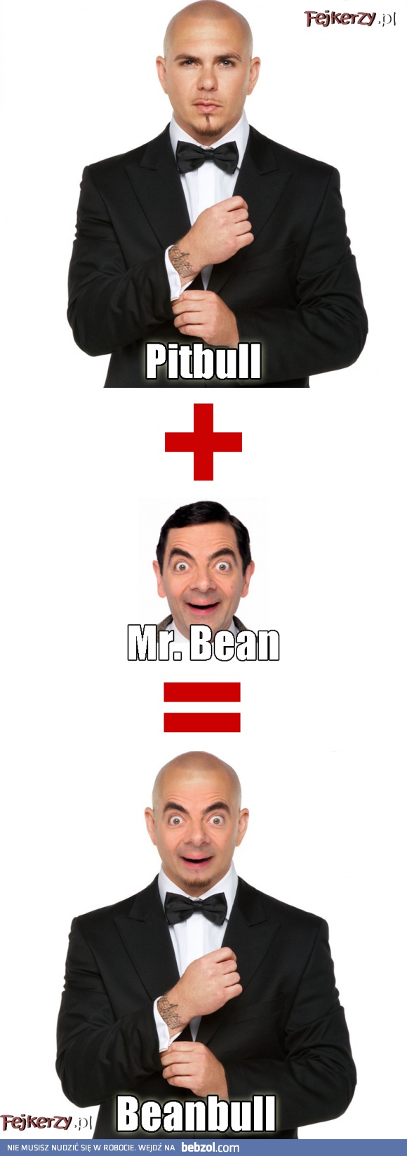 Mr. Bean + Pitbull = ...