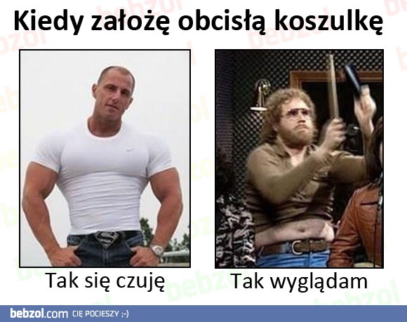 Ja i obcisła koszulka