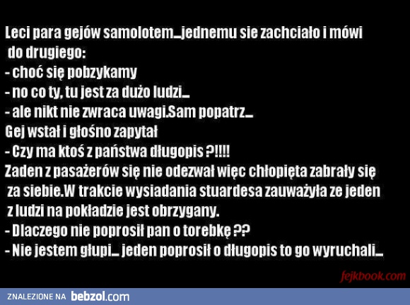 W Samolocie...