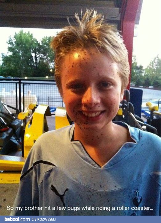 Po przejażdżce na kolejce górskiej