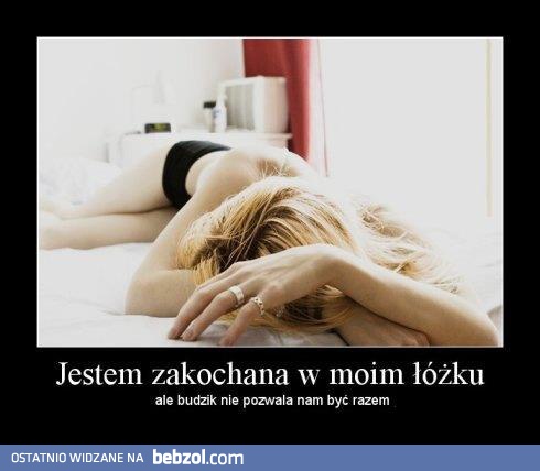 Kocham swoje łóżko