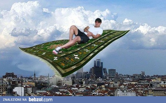 Takie tam podczas lotu