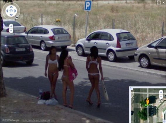 Najdziwniejsze Zdjecia Z Google Street View Bebzol Com