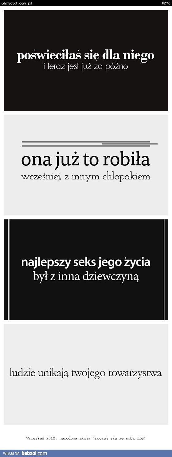 Poczuj się źle