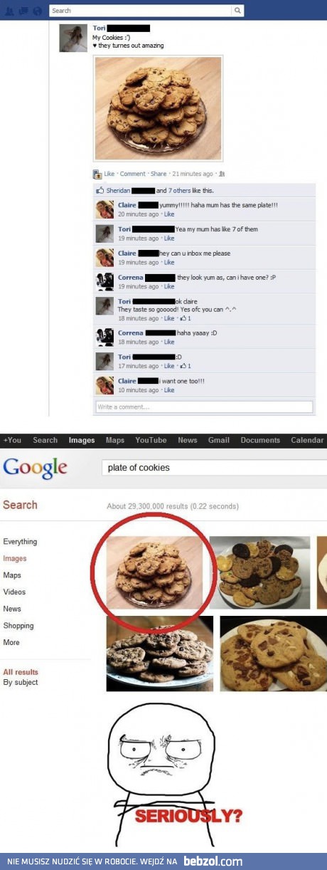 Zrobiłam ciasteczka!