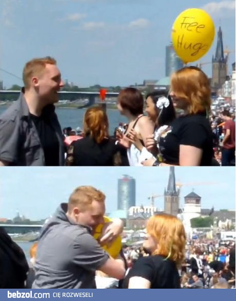 Przytul się za darmo