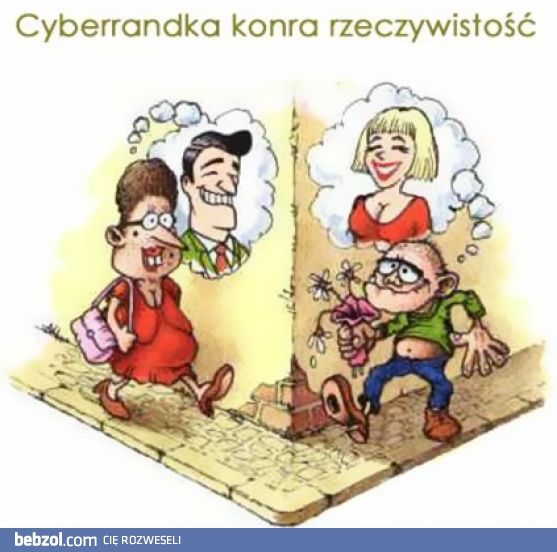 Cyberrandka vs. rzeczywistość