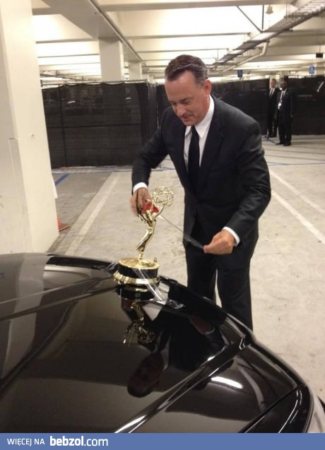 Tom Hanks i jego nagroda Emmy