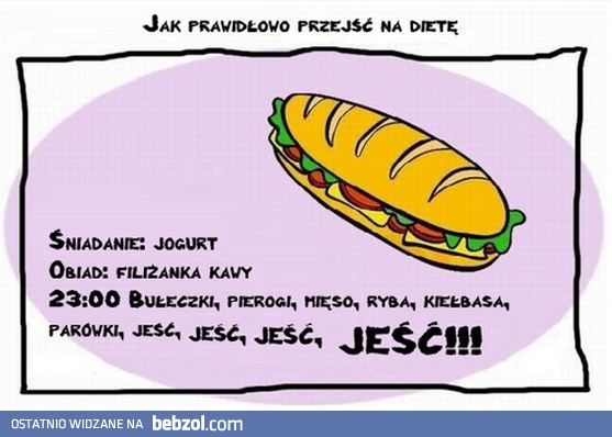 Prawidłowa dieta