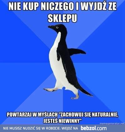 Za każdym razem w sklepie