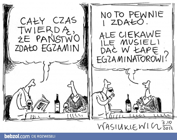 Państwo zdało egzamin