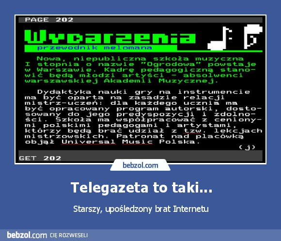 Telegazeta to taki...
