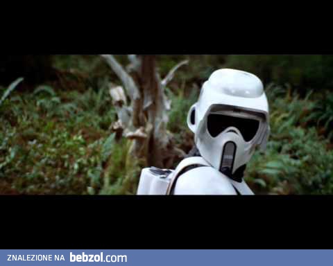 Gwiezdne Wojny - wycięta scena z Chuckiem Norrisem