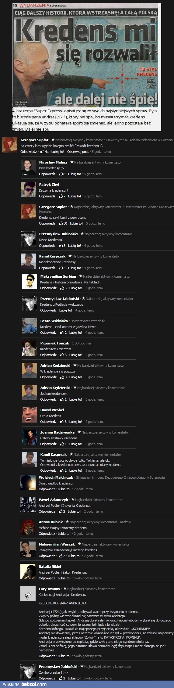 Fakt i kredens w kilku tomach