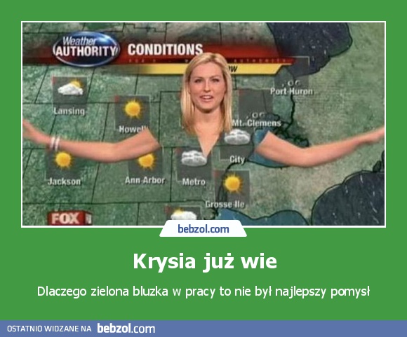 Krysia już wie