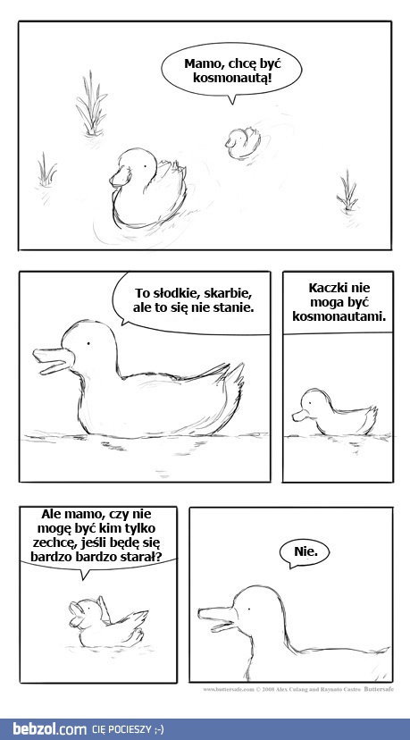 Mądrości mamy kaczki 