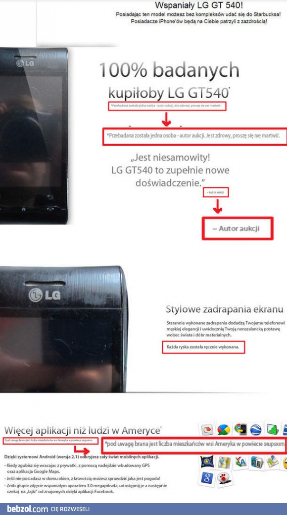 Tak się robi opisy aukcji!