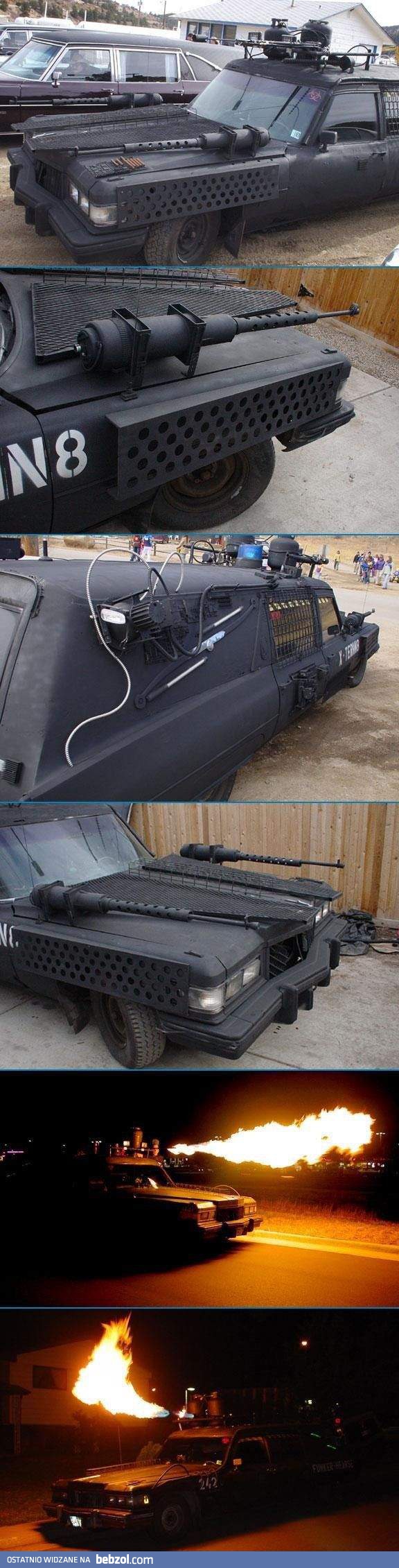 Samochód na wypadek ataku Zombie