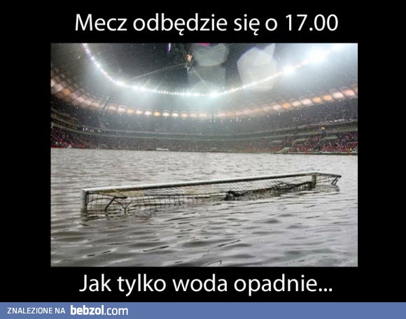 Mecz odbędzie się o 17:00