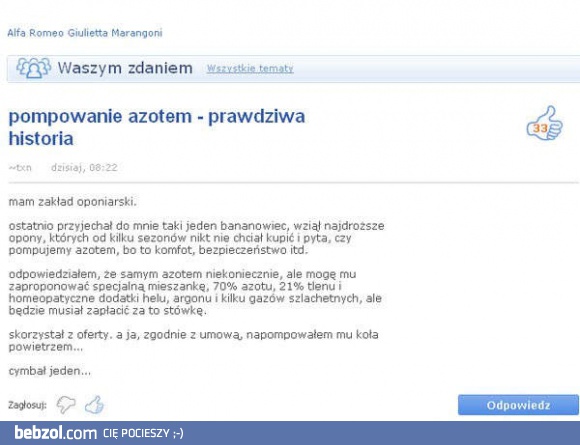 Profesjonalne pompowanie azotem