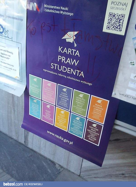 Prawa studenta? A co to?