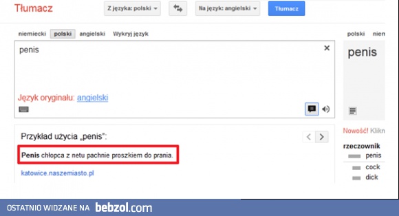 Dziwny przykład