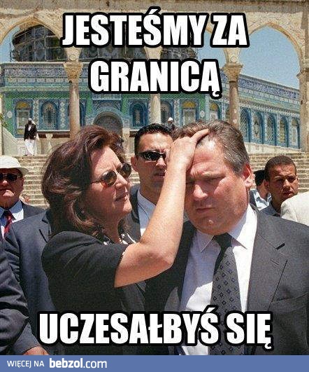 Jesteśmy za granicą!
