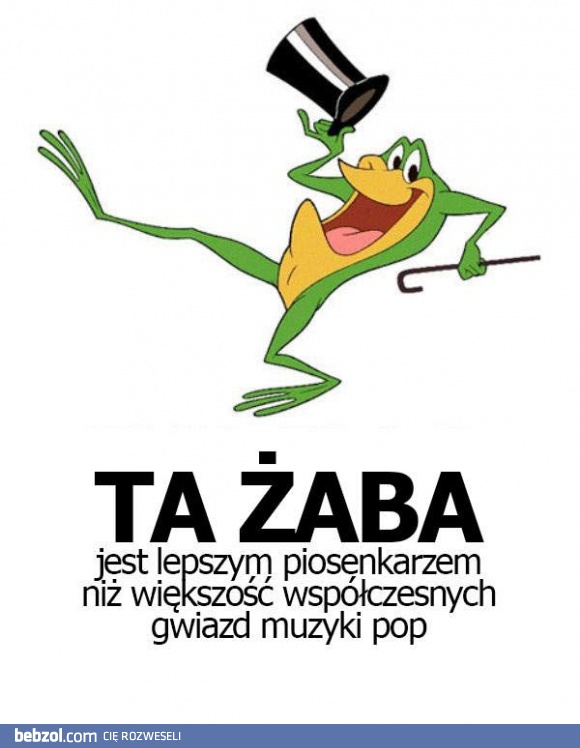 Ta żaba