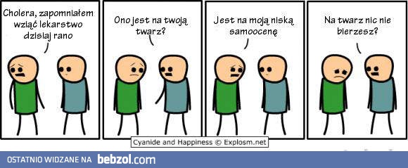 Zapomniałem wziąć lekarstwo