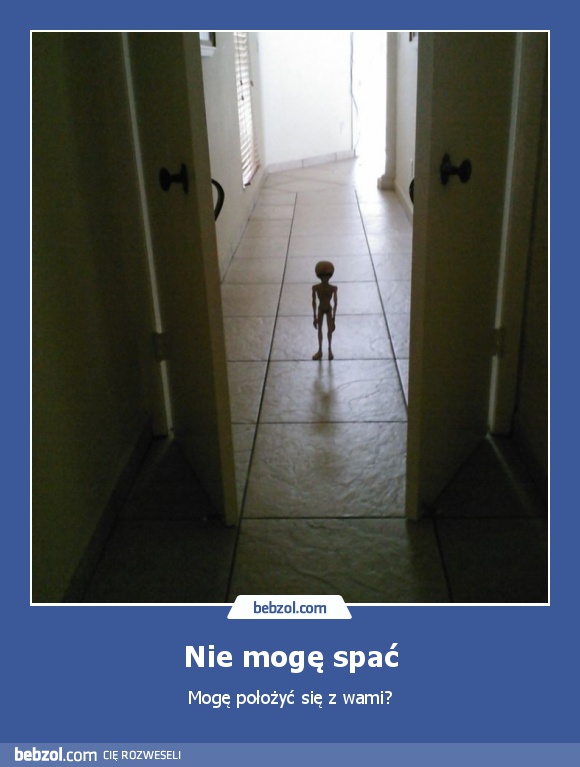 Nie mogę spać