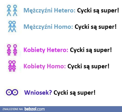 Cycki są super!