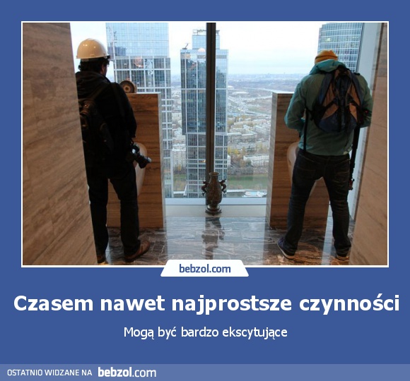 Czasem nawet najprostsze czynności