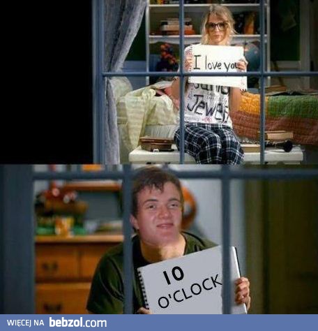 Spalił to...