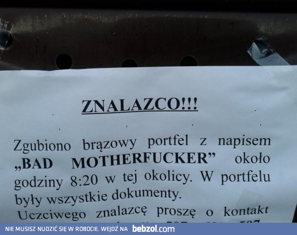 Zaginął prezent od mamy