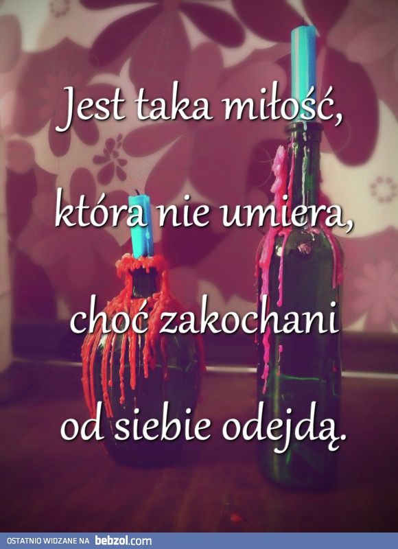 Jest taka miłość...
