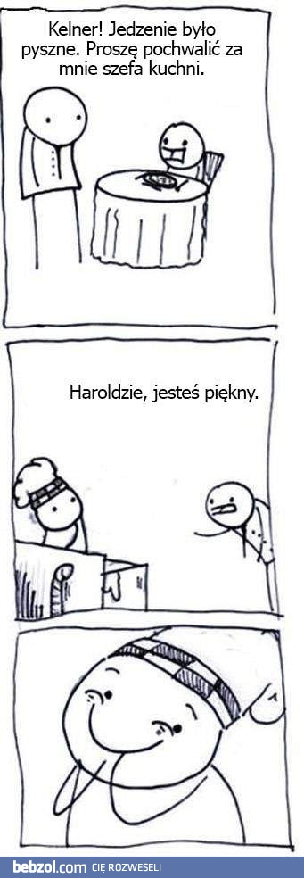 Proszę pochwalić szefa kuchni!