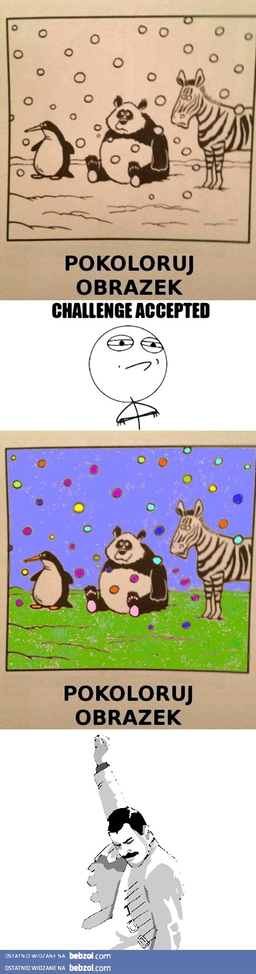 Wersja letnia z konfetti ;)