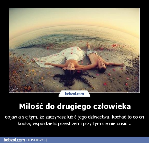 Miłość do drugiego człowieka