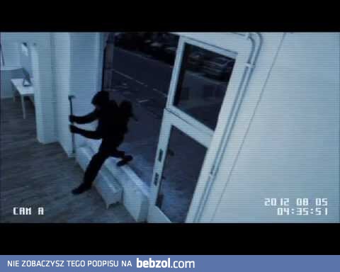 Szybko wstawili nową szybę