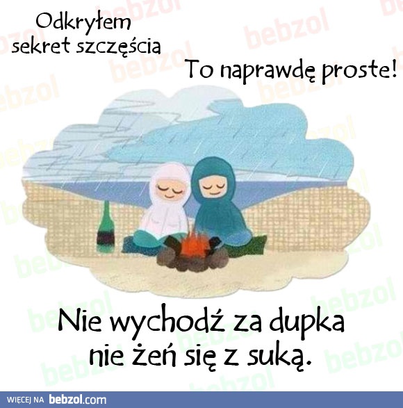 Prosty sekret szczęścia